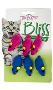 Bliss Mice Cat Toys - 6 Pack