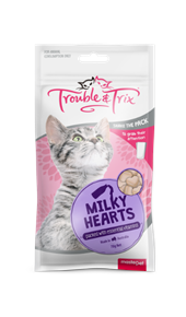 Cat Treats - Milky Hearts